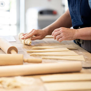 Croissants baking class