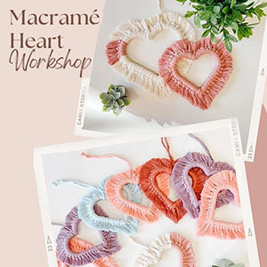 Macrame Heart Workshop