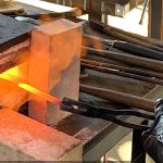 Knife making class at chimera